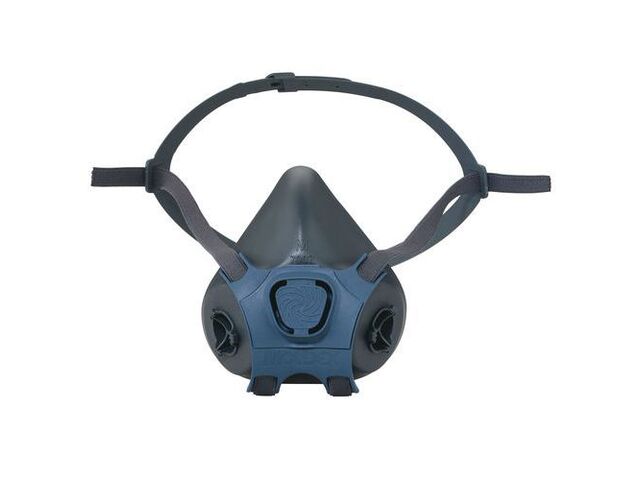 Moldex - Demi-masque respiratoire série 7000 M - Protection gaz, vapeurs, poussières - Taille M - Réutilisable