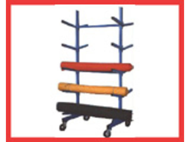 Chariot de stockage en epis