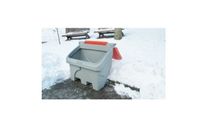 Bac à  sable ou à  sel de 130 à  400 litres en PE CEMO avec passage de fourches