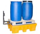 Bac de rétention en PEHD - 2 fûts 240 L