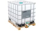 Manutan Expert - Cuve de transport 1000L Hybride - Usage Alimentaire - Polyéthylène Haute Densité - Garantie 10 ans