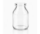 FLACON EN VERRE MOULE TRANSPARENT DE TYPE 1 A USAGE INJECTABLE 