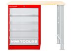 Établi modulaire Multiplex avec armoire à tiroirs 5T 1200 mm MW Tools MOD121