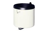 Cendrier mural extérieur rond - anti feu