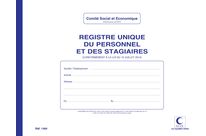 Registre unique du personnel et des stagiaires -  Ref 1464