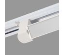 Éclairage sur Rail Linéaire Opaque Monophasé 30W 47cm Blanc - Blanc Chaud 2300K - 3500K
