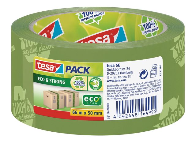 Ruban adhésif PP 100 % recyclé sans solvant | TESA