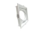 Support Orientable BLANC Encastrable pour Ampoule AR111