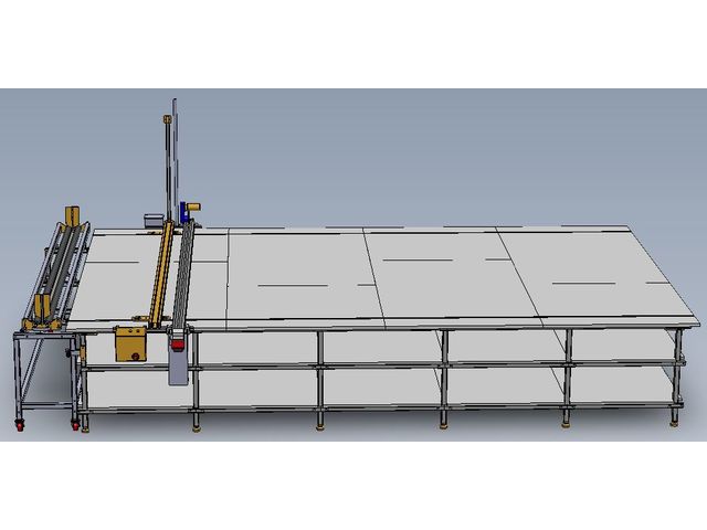 Table de coupe spécial rideaux