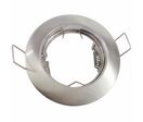 Pack de  10 - Support Spot Encastrable GU10 Rond en Acier - Inox