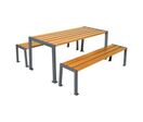 Table et banquettes de pique-nique