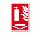 Panneau Extincteur flèche/flammes N°