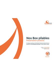 Présentation des caisses-palettes Plastique pliables