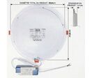 Spot LED 24W Dimmable Rond 300mm - Blanc Neutre 4000K - 5500K
