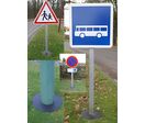 Anneaux de protection caoutchouc de pied de poteaux de signalisation | INOPROTEC