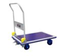 Chariots dossier repliable Prestar® avec frein plateau tôle antidérapant 200 à 500 kg