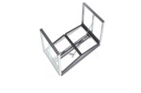 DELTA TG | Exutoire double vantail à RPT pour désenfumage et aération naturelle