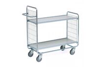 Chariot porte-bacs à plateaux
