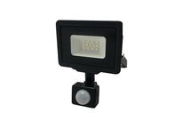 Projecteur LED 10W IP65 avec Détecteur de Mouvement - Blanc Neutre 4000K - 5500K / Noir