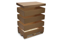 Réhausses de palette en carton