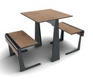 Table design avec banquettes détachées - TA 730 CP-4 | Ligne : Tonka 
