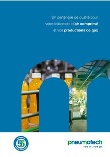 PNEUMATECH - Traitement d'air comprimé et production de gaz