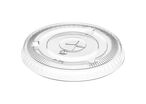 Couvercle plat avec croisillon pour pot à dessert PET 20/30 cl x 1000 Firplast