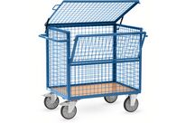 Chariot caisse en treillis métallique | FETRA FRANCE