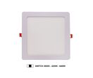 Spot LED Extra Plat Carré 12W Blanc CCT - 3000K/4000K/6000K