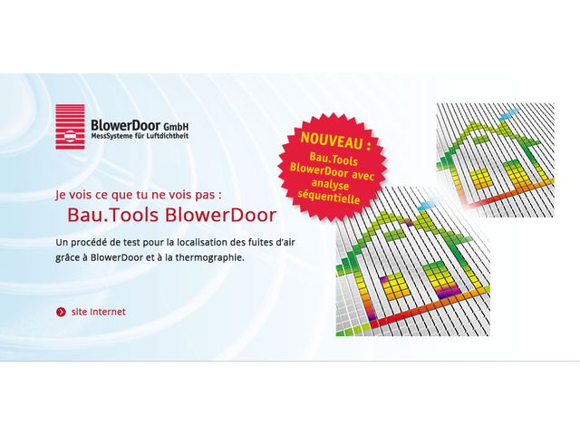 Logiciels BlowerDoor BauTools