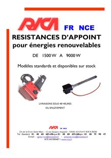 THERMOPLONGEURS POUR ENERGIES RENOUVELABLE