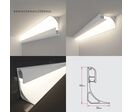 Profilé Aluminium Modulable Plinthe ou Corniche 2M Alu