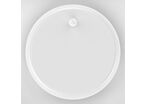 Pack de 10 - Hublot LED Extérieur Rond 10W IP54 Blanc avec détecteur de mouvement - Blanc