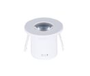 Mini Spot LED Encastrable 1W 90° Rond - Blanc Chaud 2300K - 3500K / Noir