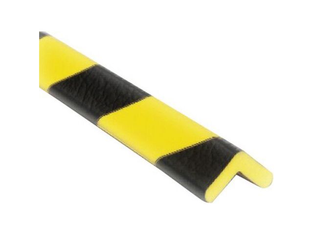 Profilé De Protection Noir/jaune Type E En 10x1m