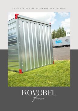 Container de stockage démontable KOVOBEL