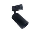 Spot LED sur rail 80° Monophasé pour ampoule GU10 - Noir