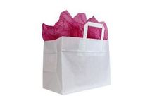 Sac kraft à poignées plates