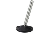 Robo - Pied de mise à niveau M16 Inox/Polyamide - Hauteur 155mm - Charge 1000kg - Réglable
