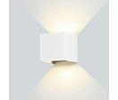 Applique Murale Design LED 6W IP54 Carré - Blanc Chaud 2300K - 3500K / Blanc