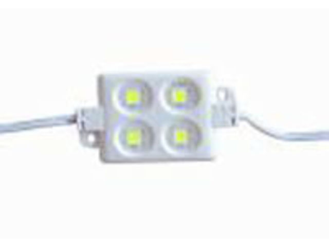20 MODULES LED THERMOFORME DE CHACUN 4 LEDS SMD5050 BLANC PUR