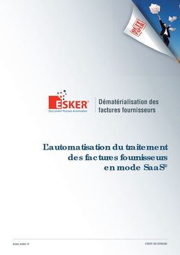 L’automatisation du traitement des factures fournisseurs en mode SaaS