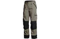 Pantalon paysagiste femme haut de gamme, vert armée et noir