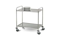 Chariot en inox 2 ou 3 plateaux