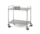 Chariot en inox 2 ou 3 plateaux