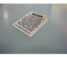 Etiquettes booklets (livrets, peel-of, sandwich, à feuillets)