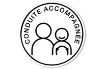 Magnet conduite accompagnée diamètre 15 cm | A.A.I.S.