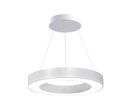 Kit Plafonnier LED Blanc Rond 36W 50cm avec Kit de Suspension - Blanc Neutre 4000K - 5500K