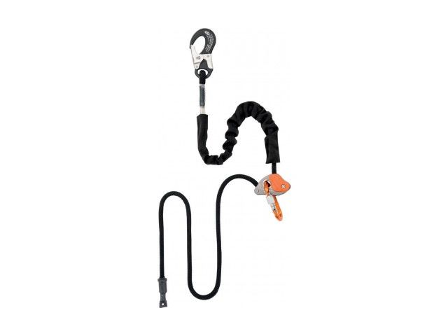 Longe de maintien simple avec tendeur - connecteur à double gâchette inclus