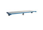 Chariot industriel roues triangle - 1200 kg